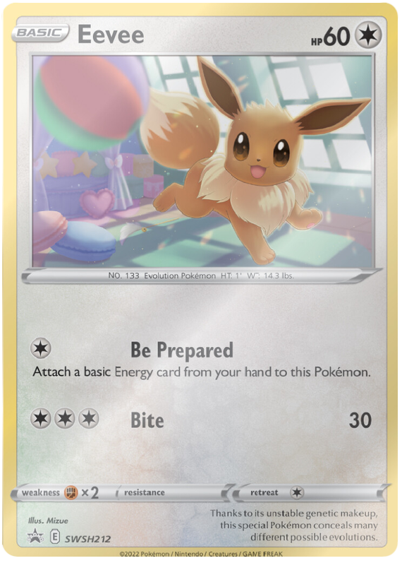 Eevee (SWSH212) [Sword & Shield: Black Star Promos]