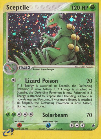 Sceptile (11/109) [EX: Ruby &amp; Sapphire] 