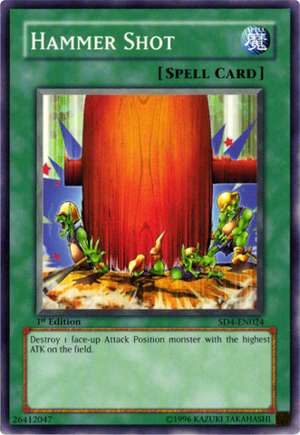 Hammer Shot [SD4-EN024] Common 