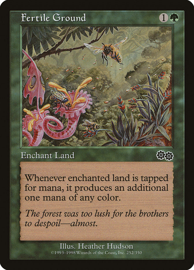 Fertile Ground [Urza's Saga] 