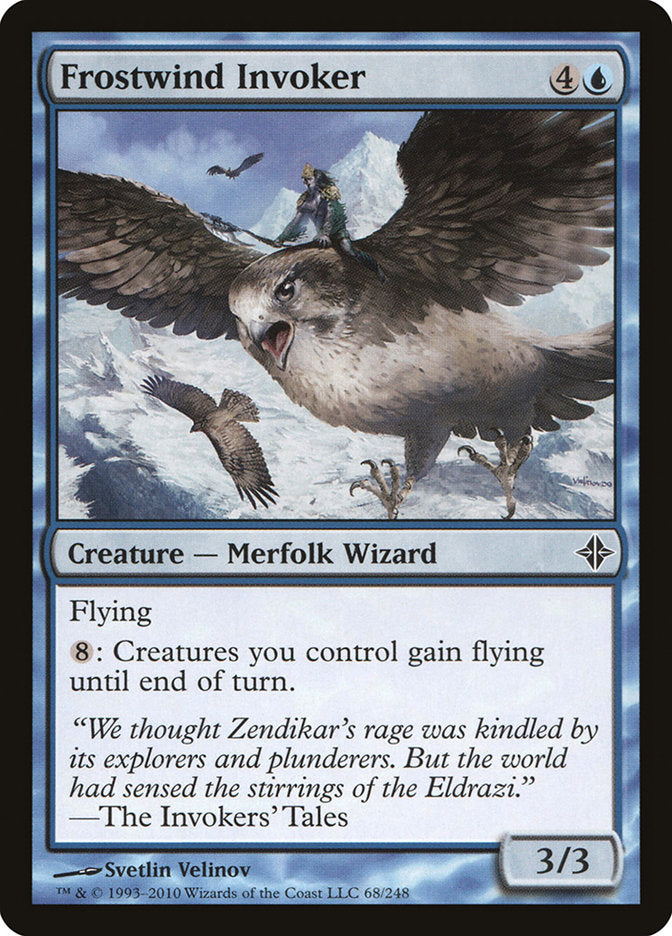 Frostwind Invoker [Rise of the Eldrazi] 