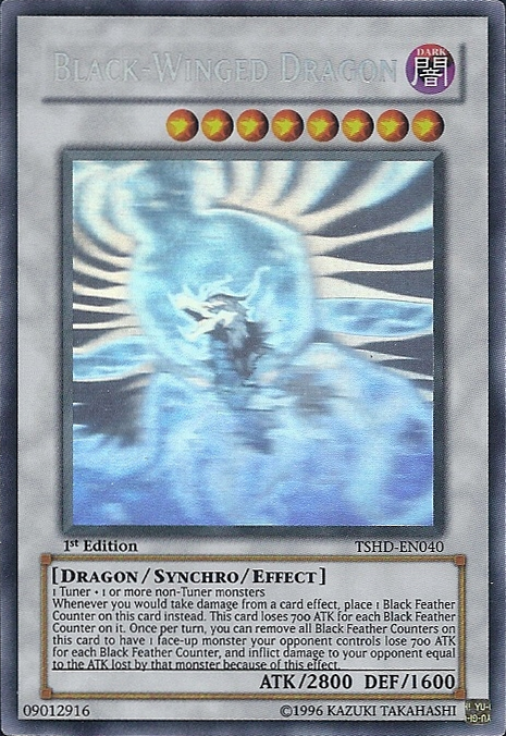 Black-Winged Dragon [TSHD-EN040] Ghost Rare 