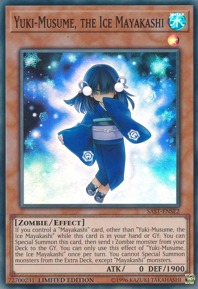 Yuki-Musume, the Ice Mayakashi [SAST-ENSE2] Super Rare 