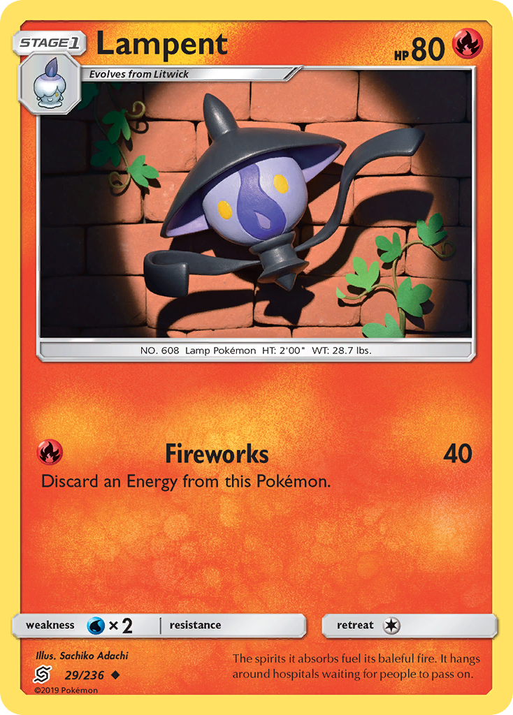 Lampent (29/236) [Sun &amp; Moon: Unified Minds] 