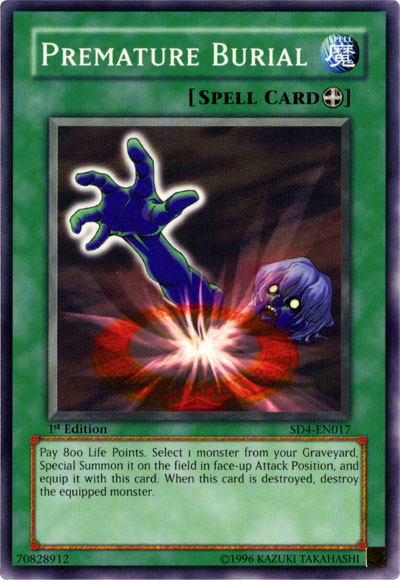 Premature Burial [SD4-EN017] Common 