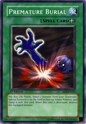 Premature Burial [SD4-EN017] Common 