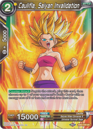 Caulifla, Saiyan Invalidation (DB2-100) [Divine Multiverse] 