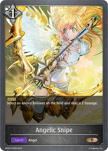 Angelic Snipe (SD03-019EN) [Mysteries of Conjuration] 
