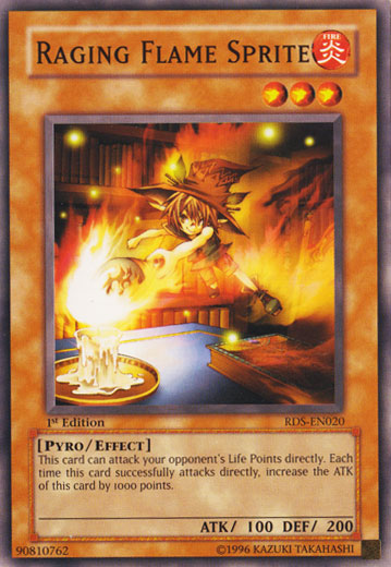 Raging Flame Sprite [RDS-EN020] Common 