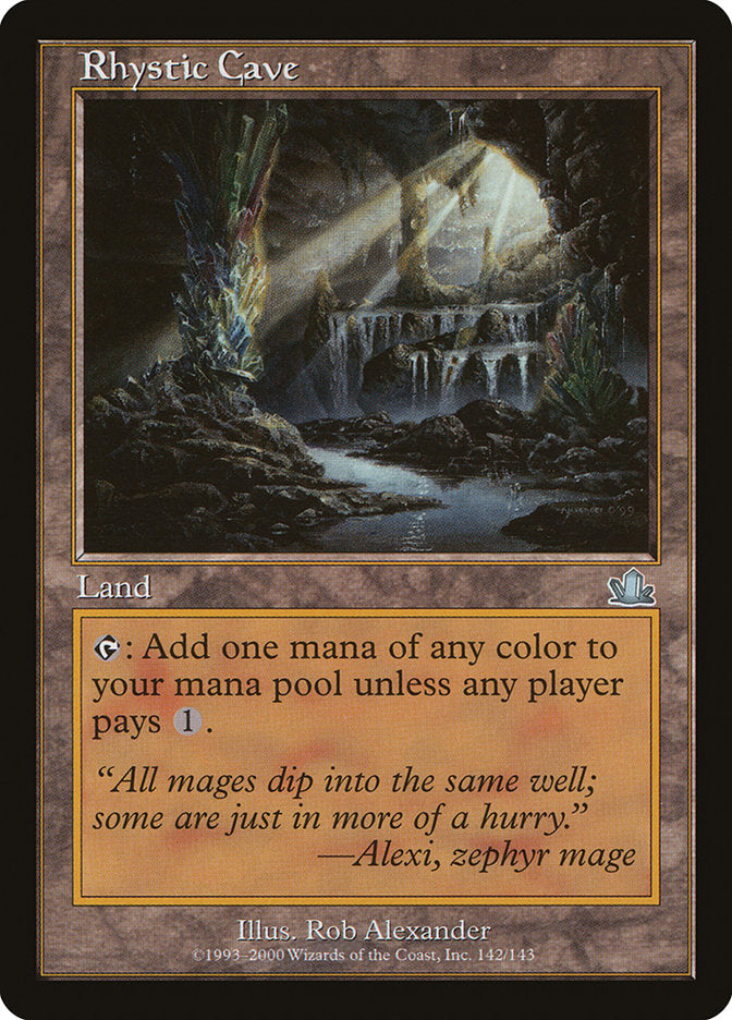 Rhystic Cave [Prophecy] 