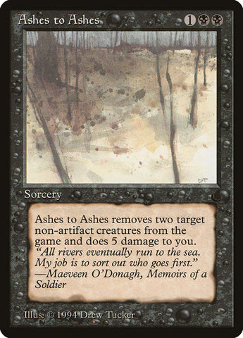 Ashes to Ashes [The Dark] 