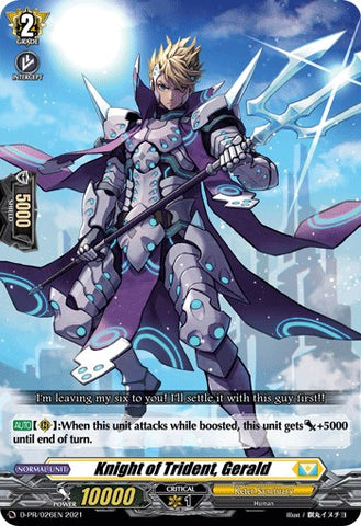 Knight of Trident, Gerald (D-PR/026EN) [D Promo Cards] 