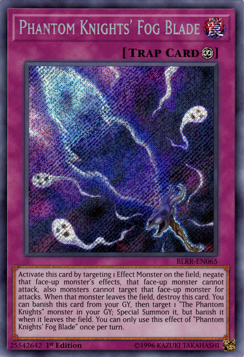 Phantom Knights' Fog Blade [BLRR-EN065] Secret Rare 