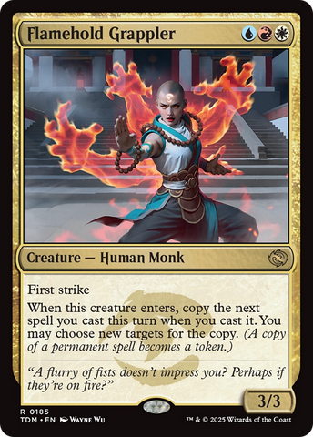Flamehold Grappler [Tarkir: Dragonstorm] 