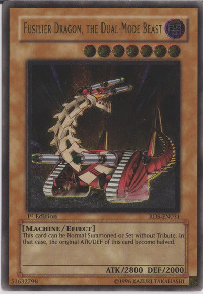 Fusilier Dragon, the Dual-Mode Beast [RDS-EN031] Ultimate Rare 