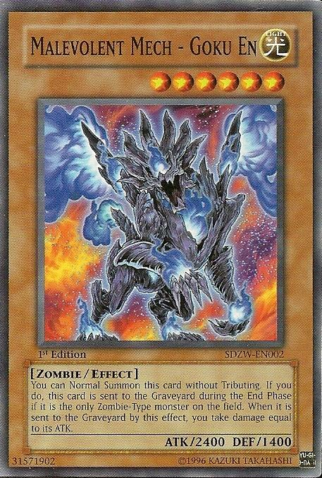 Malevolent Mech - Goku En [SDZW-EN002] Common 