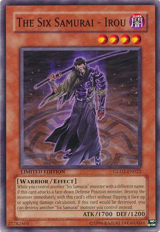 The Six Samurai - Irou [GLD2-EN022] Common 