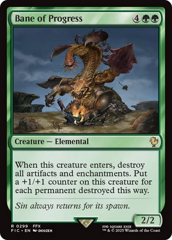 Bane of Progress [FINAL FANTASY Commander] 