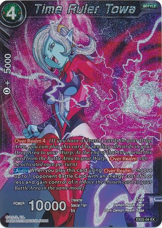 Time Ruler Towa (Foil) (EX02-04) [Dark Demon's Villains] 