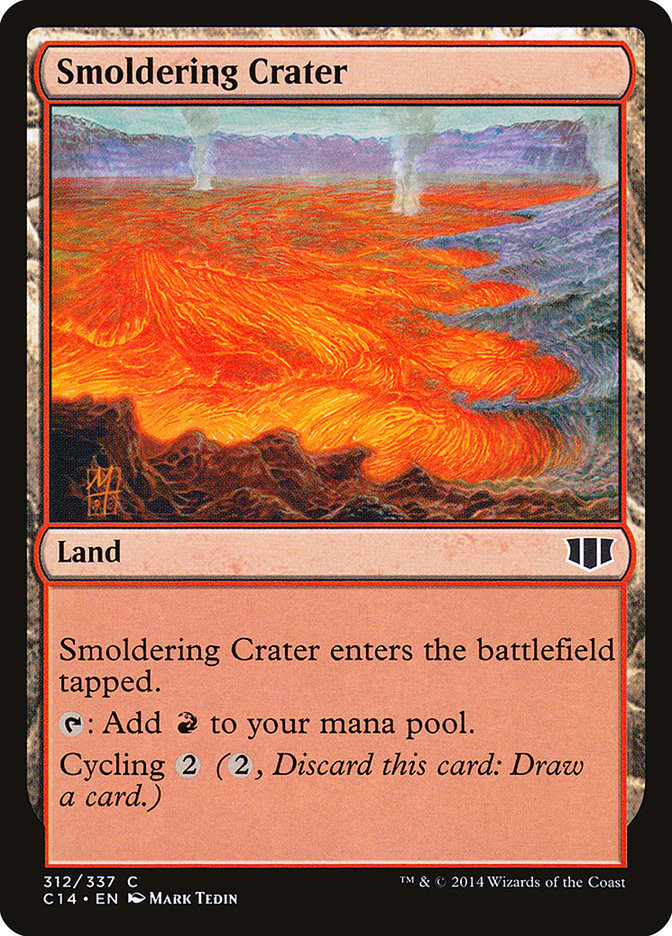 Smoldering Crater [Commander 2014] 