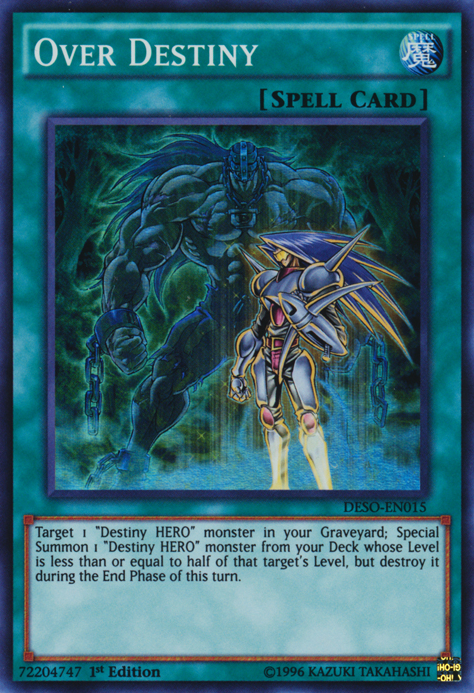 Over Destiny [DESO-EN015] Super Rare 