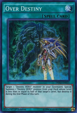 Over Destiny [DESO-EN015] Super Rare 