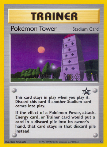 Pokemon Tower (42) [Wizards of the Coast: Black Star Promos] 