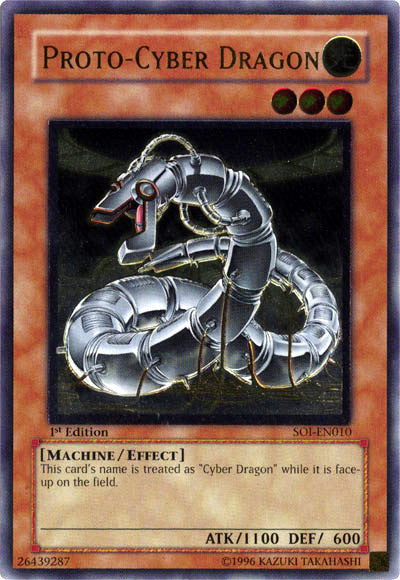 Proto-Cyber ​​Dragon (UTR) [SOI-EN010] Ultimate Rare 