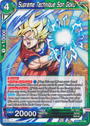 Supreme Technique Son Goku (BT8-117) [Malicious Machinations] 