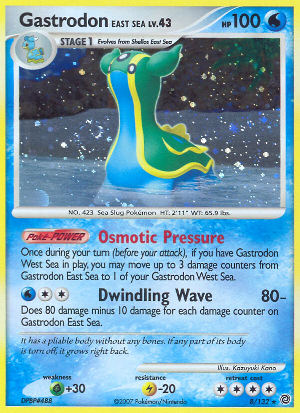 Gastrodon East Sea (8/132) [Diamond &amp; Pearl: Secret Wonders] 