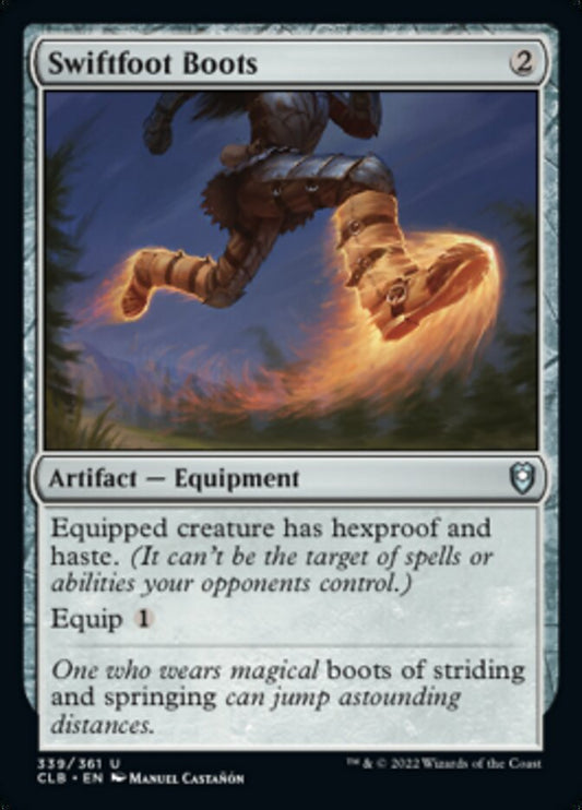 Swiftfoot Boots [Commander Legends: Battle for Baldur's Gate]