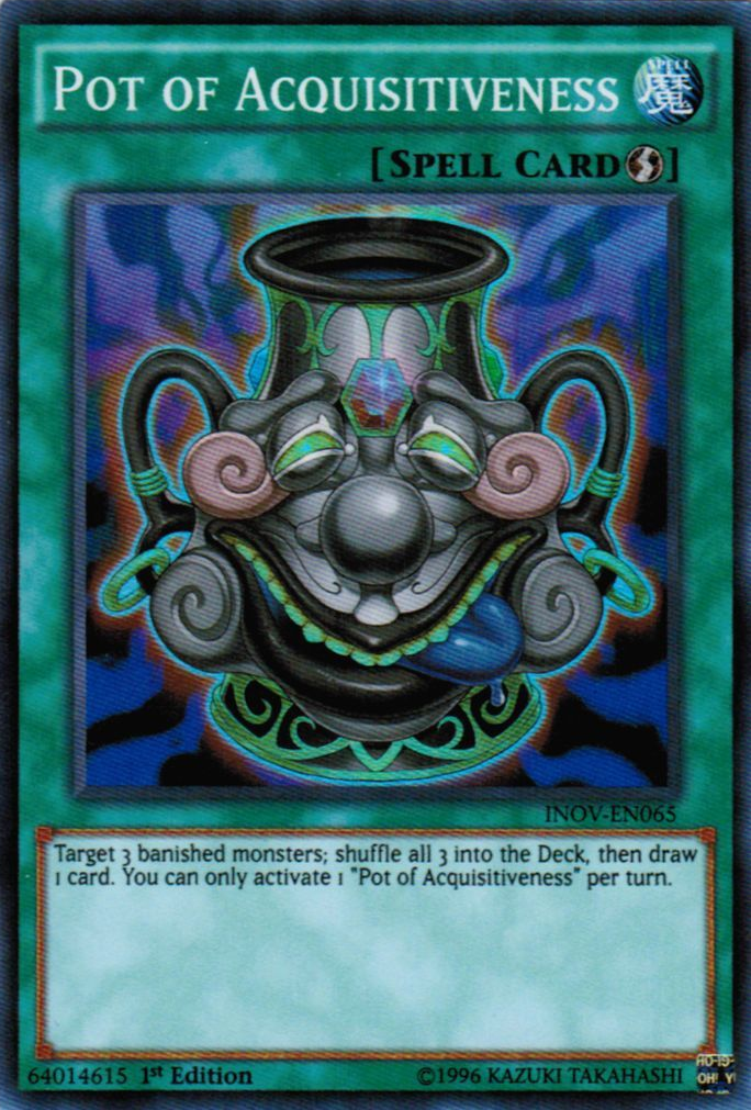 Pot of Acquisitiveness [INOV-EN065] Super Rare 