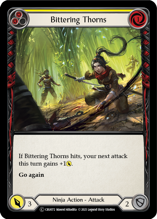 Bittering Thorns [U-CRU072] (Crucible of War Unlimited) Unlimited Normal 
