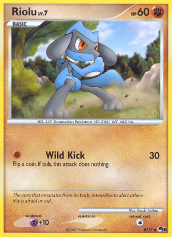 Riolu (8/17) [POP Series 6] 