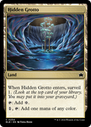 Hidden Grotto [Bloomburrow] 