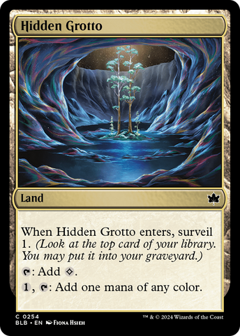 Hidden Grotto [Bloomburrow] 