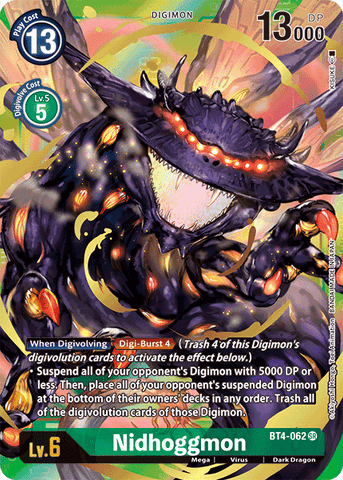 Nidhoggmon [BT4-062] (Alternate Art) [Great Legend] 