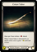 Cintari Saber [U-CRU079] (Crucible of War Unlimited) Unlimited Rainbow Foil 