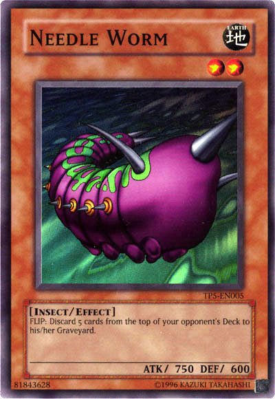 Needle Worm [TP5-EN005] Super Rare 