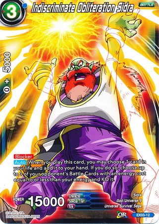 Indiscriminate Obliteration Sidra (EX03-12) [Ultimate Box] 