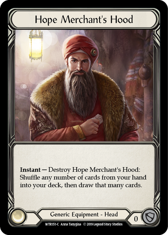 Hope Merchant's Hood [WTR151-C] (Welcome to Rathe) Alpha Print Normal 