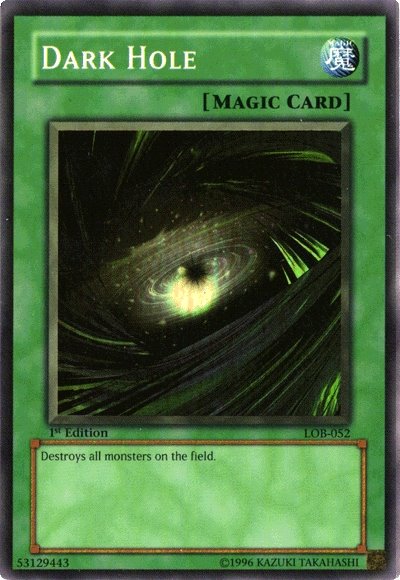 Dark Hole [LOB-052] Super Rare 