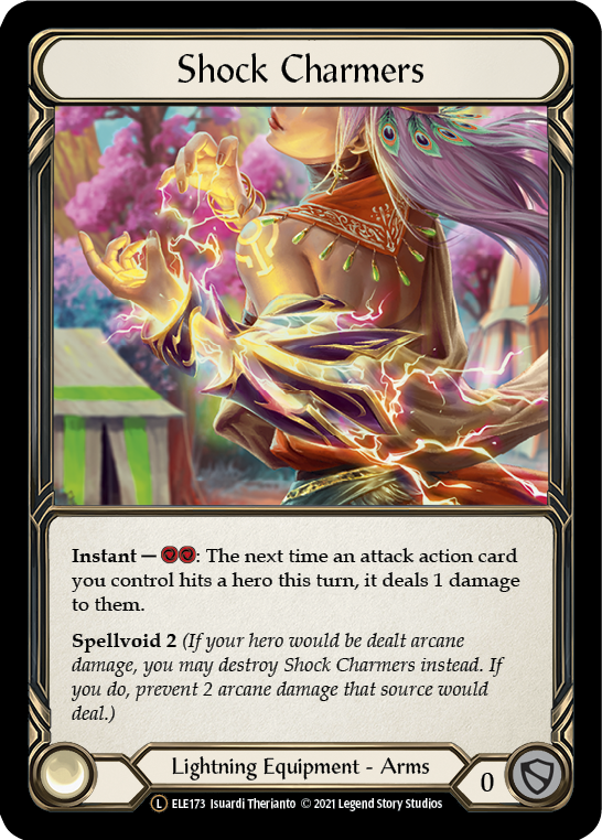 Shock Charmers [U-ELE173] (Tales of Aria Unlimited) Unlimited Rainbow Foil 