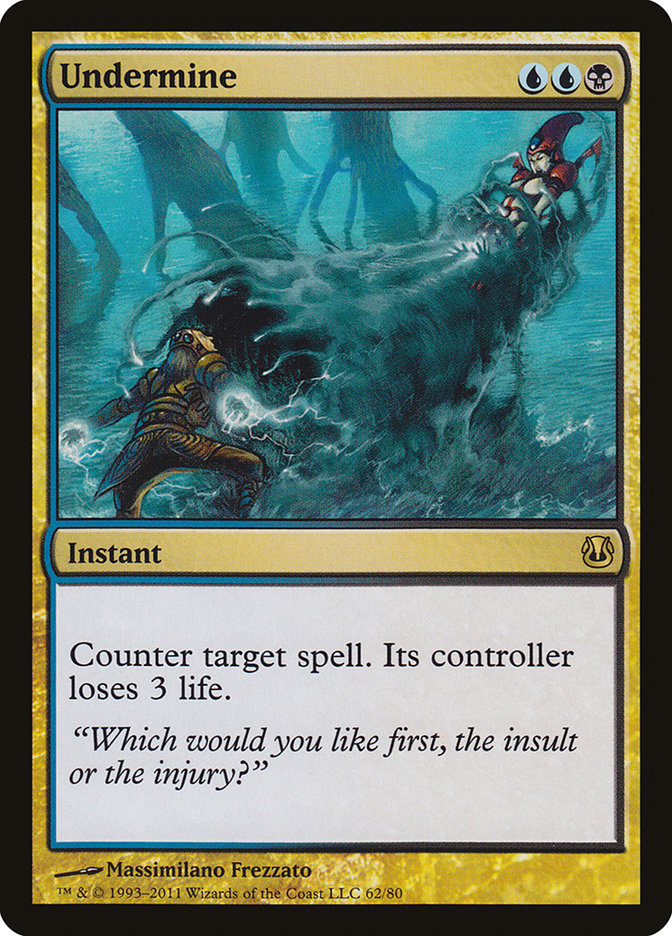 Undermine [Duel Decks: Ajani vs. Nicol Bolas] 
