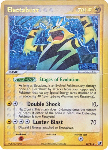 Electabuzz (22/115) (Stamped) [EX: Unseen Forces] 
