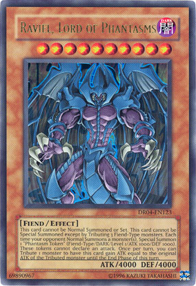 Raviel, Lord of Phantasms [DR04-EN123] Ultra Rare 