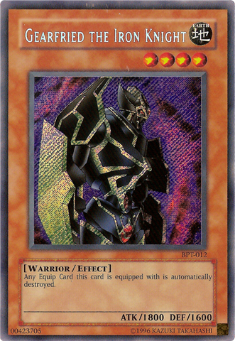 Gearfried the Iron Knight [BPT-012] Secret Rare 
