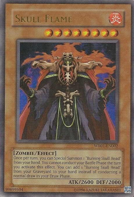 Skull Flame [WB01-EN002] Super Rare 
