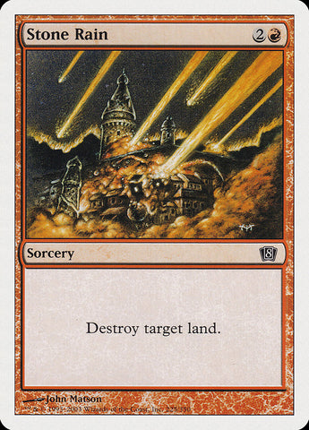 Stone Rain [Eighth Edition] 