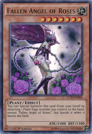Fallen Angel of Roses [LC5D-EN094] Ultra Rare 